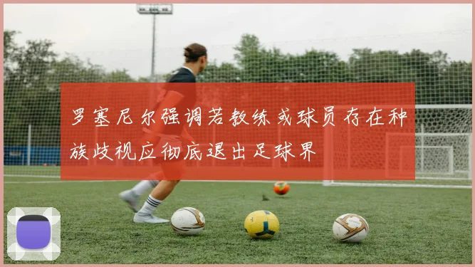 罗塞尼尔强调若教练或球员存在种族歧视应彻底退出足球界
